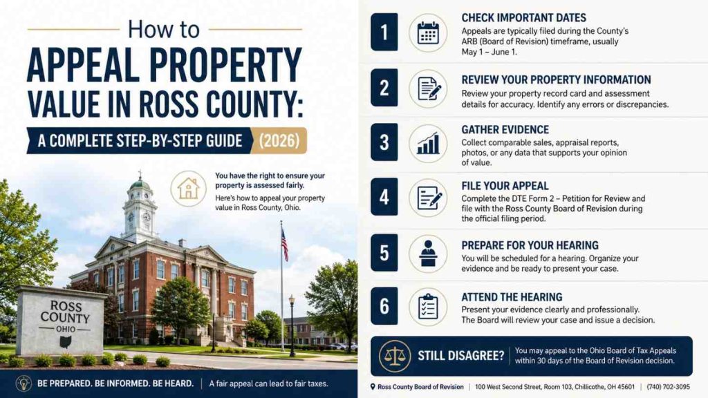 How to Appeal Property Value in Ross County